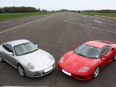 Baptême enfant course Ferrari et Porsche à Paris