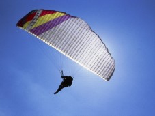Vol Parapente Hivernal - La Clusaz- Haute-Savoie (74)
