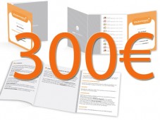 Chèque cadeau 300€