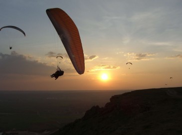 Vol en parapente