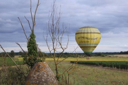 Montgolfiere au gré des vents