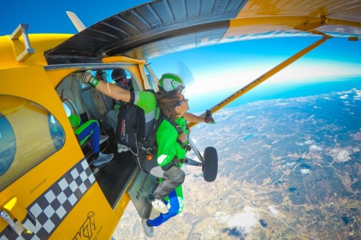 Tandem SkyDive in Algarve 3500m – Portugal