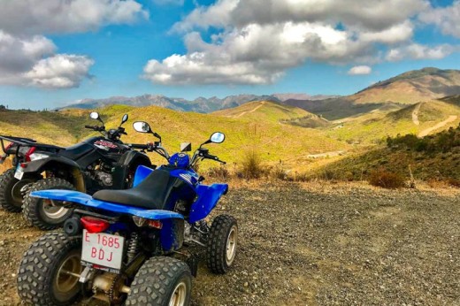 Parcours en quad de 2 heures