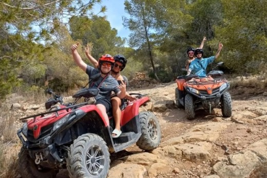 Randonn&eacute;e en Quad Sommet Costa Blanca 1h30m