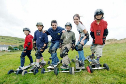 Mountain Boarding à St. Anton-Berneck - Suisse