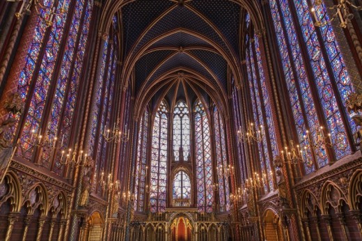 Intérieur de la Sainte-Chapelle