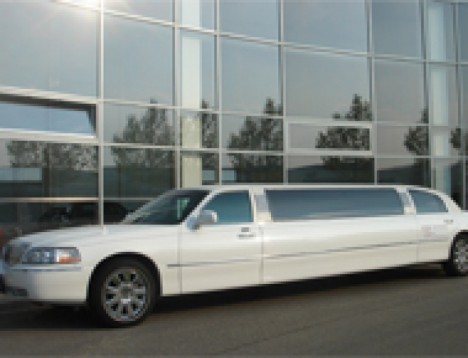 Lincoln town car limousine à Vienne (Autriche)