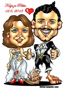 Caricature portrait