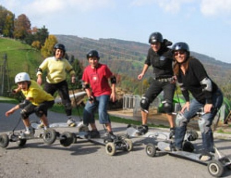 Mountain Boarding à Hasenstrick, Suisse