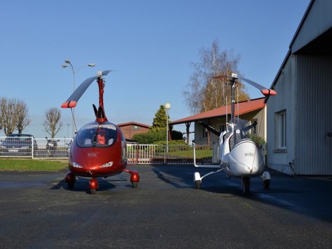 Vol en gyrocoptère dans la région parisienne