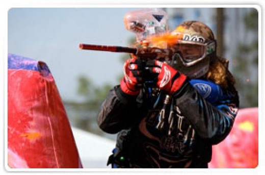 Paintball avec lanceur Electronique pour 2 (500 billes chacun) - Seine et Marne (77)