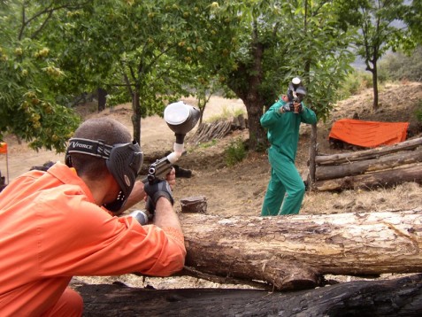 Paintball - Bern (Suisse)