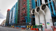 Façade du Centre Pompidou 