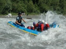 River Rafting Saane, Suisse