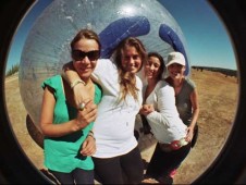 Aqua Zorbing in Manchester for Three