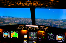 Simulador de vuelo Airbus A320