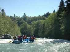 River Rafting Saane, Suisse