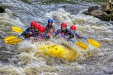 Rafting à Trentino, Italie