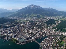 Vol en Hélicoptère, Lucerne et Rigi