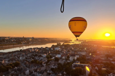 Vol en Montgolfière au dessus des châteaux de Loire