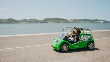 Balade en Spinach Fun Car à Lisbonne - 2 personnes (3 heures)