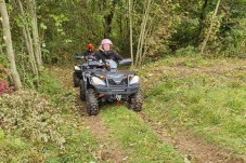 Quad dans la nature de l'Essonne