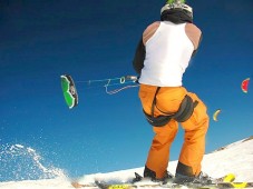Snowkite initiation découverte- Drôme (26)