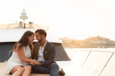 Excursion au coucher du soleil sur un yacht privé à Porto