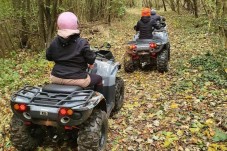 Quad dans la nature de l'Essonne