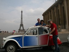 Croisière et balade en 2CV (2h pour 2) – Paris (75)