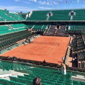 Stade Roland-Garros vide 