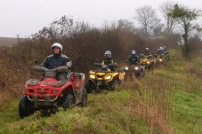 Quad dans la nature de l'Essonne
