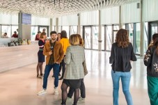 Cité du vins vue de l'intérieur