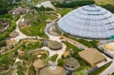 Site du Zoo de Beauval vu du ciel