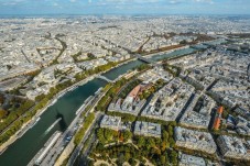 La vue du sommet de la Dame de Fer