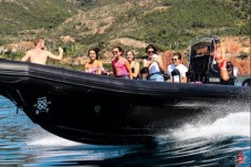 Zodiac pour l'excursion au Massif de l'Estérel 