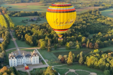 Vol en Montgolfière au dessus des chateaux de Loire