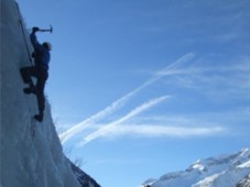 Escalade sur glace - Innsbruck, Autriche