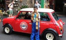 Visite en Mini Cooper de Harry Potter