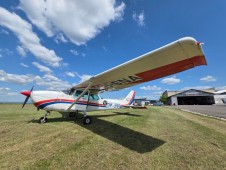 Flying lesson in the area of Leipzig