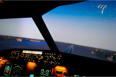 Simulador de vuelo Airbus A320