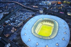 Vue aérienne du Stade de France 