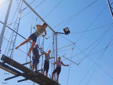 3 séances  de Trapèze Volant. C'est à vous couper le souffle!!!