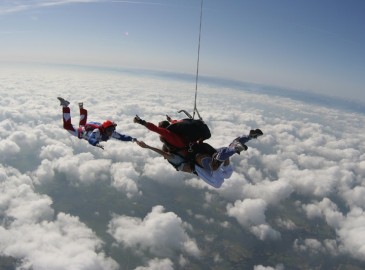 Baptême saut en Parachute