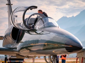 Tour en avion de chasse